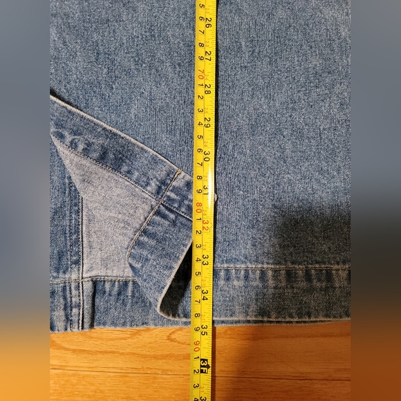Classic Blue Denim Skirt - Picture 4 of 9